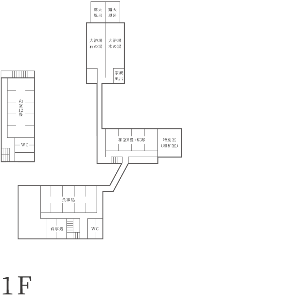 施設 間取り1F画像