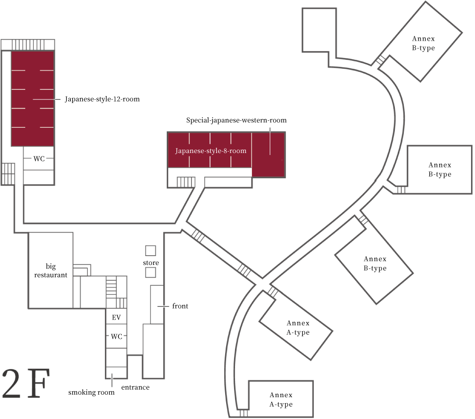 Main Building Second floor plan image SP