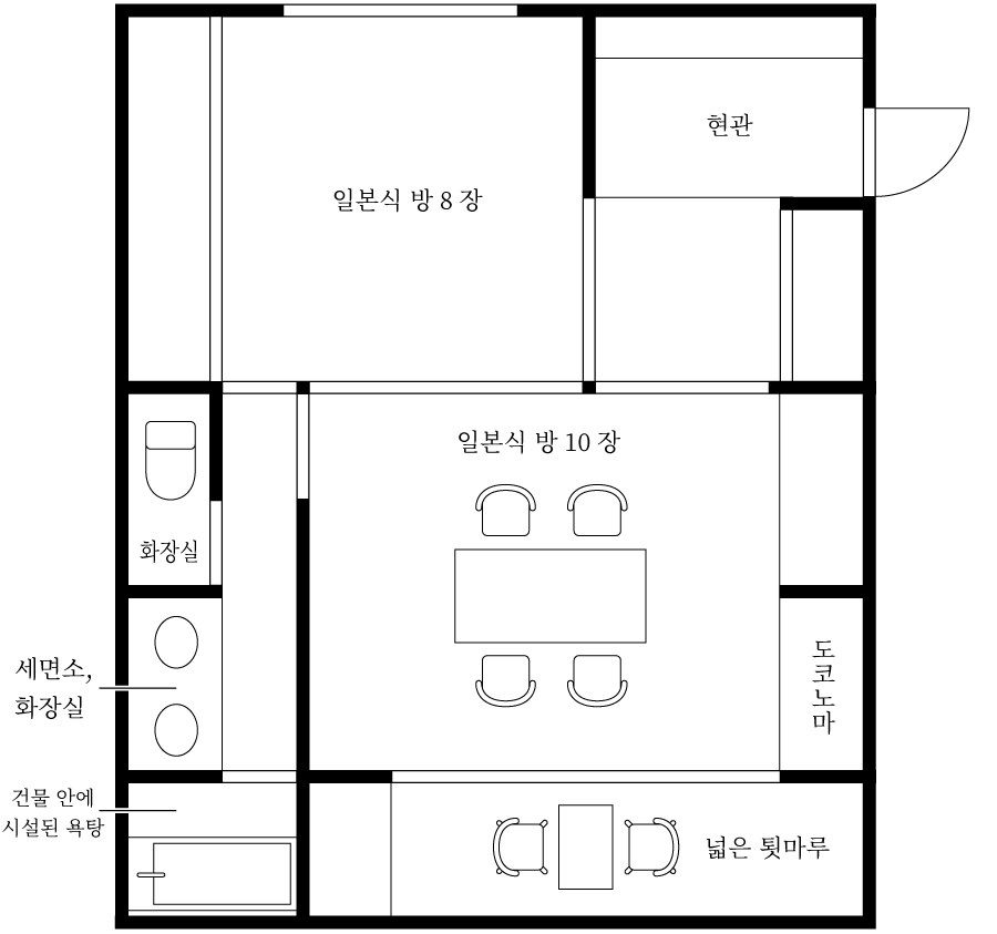 특별실(일본실) 간격 영상
